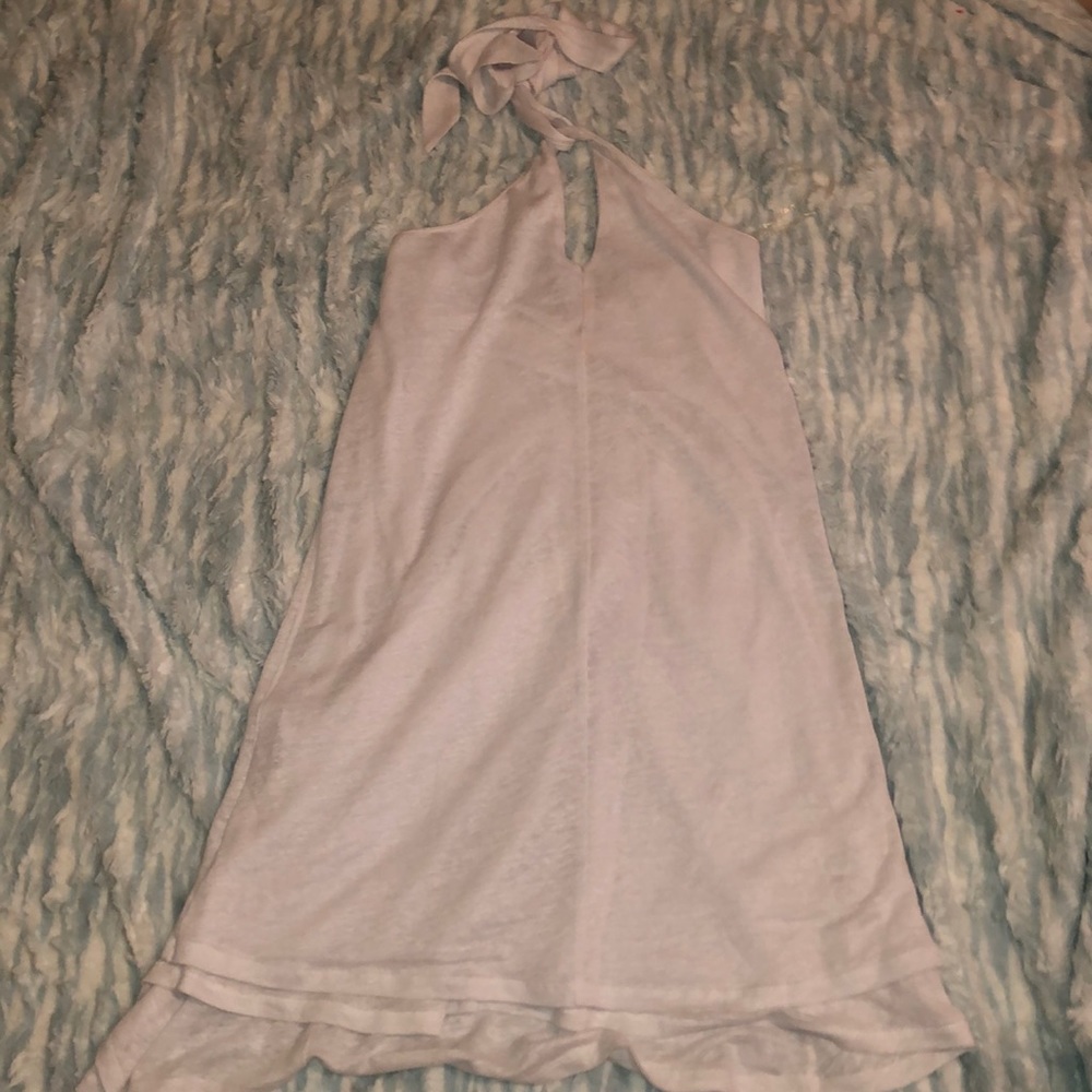 NWT soca linen keyhole halter dress
